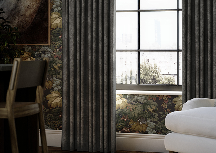 Florence Faux Suede, Woodland - Made to Measure Curtains - Image 5